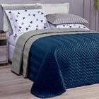 Kit Cobre Leito Marley Casal Dupla Face + Jogo De Lençol 6 Pe