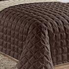 Kit Cobre Leito Medelin Queen Dupla Face Matelado Quadriculad