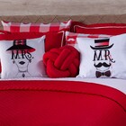 Kit Cobre Leito Miss E Mister Dupla Face C/ Almofadas Casal 0