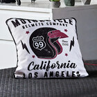 Kit Cobre Leito Motorcycle Dupla Face C/ Almofada Solteiro 04