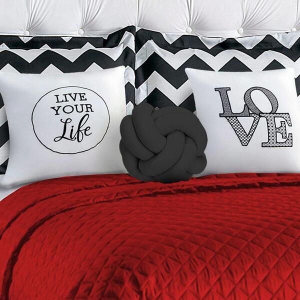 Kit Cobre Leito My Love Casal Padrão Microfibra C/ Almofada N