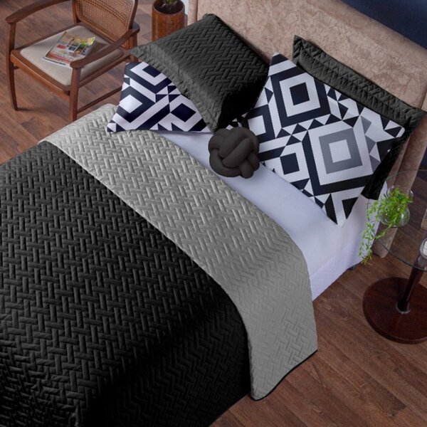 Kit Cobre Leito Queen 6 Peças Tecido Percal Charlotte Casabor