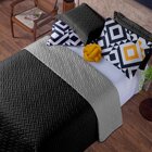 Kit Cobre Leito Queen 6 Peças Tecido Percal Charlotte Casabor