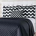 Kit Cobre Leito Queen 6 Peças Tecido Percal Chevron Casaborda