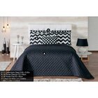 Kit Cobre Leito Queen 6 Peças Tecido Percal Chevron Casaborda