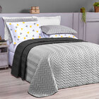 Kit Cobre Leito Queen 6 Peças Tecido Percal Dupla Face Coorde