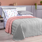 Kit Cobre Leito Queen 6 Peças Tecido Percal Dupla Face Coorde