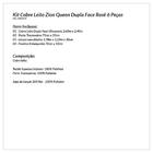 Kit Cobre Leito Queen 6 Peças Tecido Percal Dupla Face Coorde