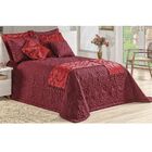 Kit Cobre Leito Queen Amanda Microfibra 180 Fios 3 Peças Vinh