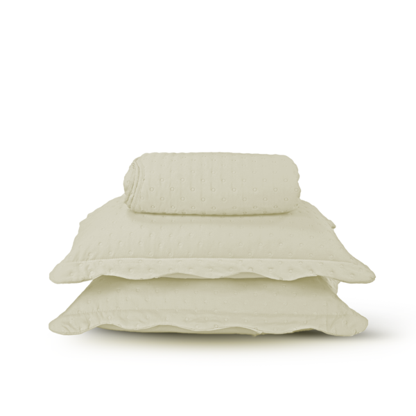 Kit Cobre Leito Queen Colcha 300 Fios Dupla Face 3 Peças  Por