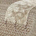 Kit Cobre Leito Queen Espanha Cetim Liso 08 Peças - Bege