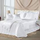 Kit Cobre Leito Queen Pérola Com Almofadas E Xale 10 Peças -