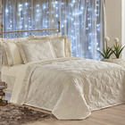 Kit Cobre Leito Queen Renascence Micropercal 07 Peças - Bege