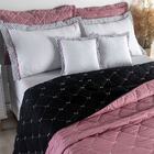 Kit Cobre Leito Queen Renove Bordado Hipercal 400 Fios 7 Peça