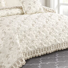 Kit Cobre Leito Queen Size Palha Premium Completo 9 Peças Tec