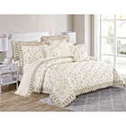 Kit Cobre Leito Queen Size Palha Premium Completo 9 Peças Tec