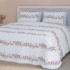 Kit Cobre Leito Queen Teka Diamante Liz 3 Peças 150 Fios