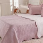Kit Cobre Leito Queen Ultra Lisse Lisa New 230x250cm Mauve