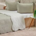 Kit Cobre Leito Queen Ultra Lisse Lisa New 230x250cm Olive