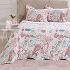 Kit Cobre Leito Rolinho Casal + Porta Travesseiro Toque Macio