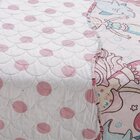 Kit Cobre Leito Rolinho Casal + Porta Travesseiro Toque Macio