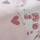 Kit Cobre Leito Rolinho Solteiro + Porta Travesseiro Toque Ma