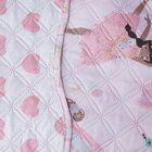 Kit Cobre Leito Rolinho Solteiro + Porta Travesseiro Toque Ma