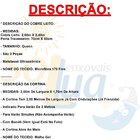 Kit Cobre Leito Rui Queen + Cortina 2 Metros X 1 70m +tapete