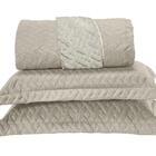 Kit Cobre Leito Sherpa Pele De Carneiro Casal Padrão 3 Peças