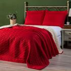 Kit Cobre Leito Sibéria Casal Microfibra E Sherpa Lã De Carne