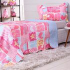 Kit Cobre Leito Solteiro + Porta Travesseiro Infantil Bene Ca