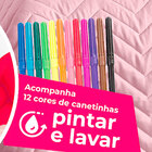 Kit Cobre Leito Solteiro Diverkids Unicórnio Rosé Casaborda 7