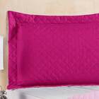 Kit Cobre Leito Solteiro Pati + Cortina 2x1 40m Voil - Pink