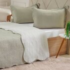 Kit Cobre Leito Solteiro Ultra Lisse Lisa New 160x220cm Olive