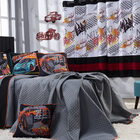 Kit Cobre Leito Speed Car Dupla Face C/ Almofadas Solteiro 05