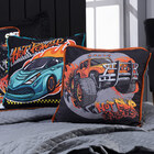 Kit Cobre Leito Speed Car Dupla Face C/ Almofadas Solteiro 05