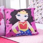 Kit Cobre Leito Super Girl Dupla Face C/ Almofadas Queen 07 P