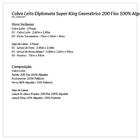 Kit Cobre Leito Super King Geométrico 200 Fios 100% Algodão +