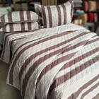 Kit Colcha / Cobre Leito King 250 Fios Estampado - Andreza Ve