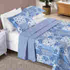 Kit Colcha Ayla Casal King Tecido Dupla Face Microfibra 03 Pe