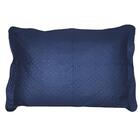 Kit Colcha Boutis Casal 3 Peças 2,20x2,40cm Marinho