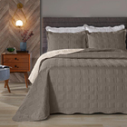 Kit Colcha Buettner Casal S-costura Matelassê 3pçs Metrópole