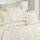 Kit Colcha C/ Lençol Royale Butterfly Pérola Casal Padrão Per