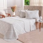 Kit Colcha Casal 200 Fios Estampada 220x240cm Tartan