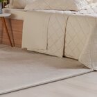 Kit Colcha Casal 3 Pçs Ricamo 300 Fios 100% Algodão 220x240cm