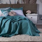 Kit Colcha Casal 7 Peças Fanari Dupla Face Com Almofadas Dour