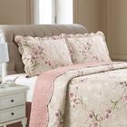 Kit Colcha Casal Bouti Cobre Leito Estampado 3 Pçs Arabesco