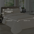 Kit Colcha Casal Com Porta Travesseiros E Fronhas Toque Suave