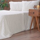 Kit Colcha Casal Luxor Jacquard 100% Poliéster 210x230cm Bran