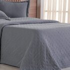 Kit Colcha Casal Miraggio New Soft 220x240cm Grafite